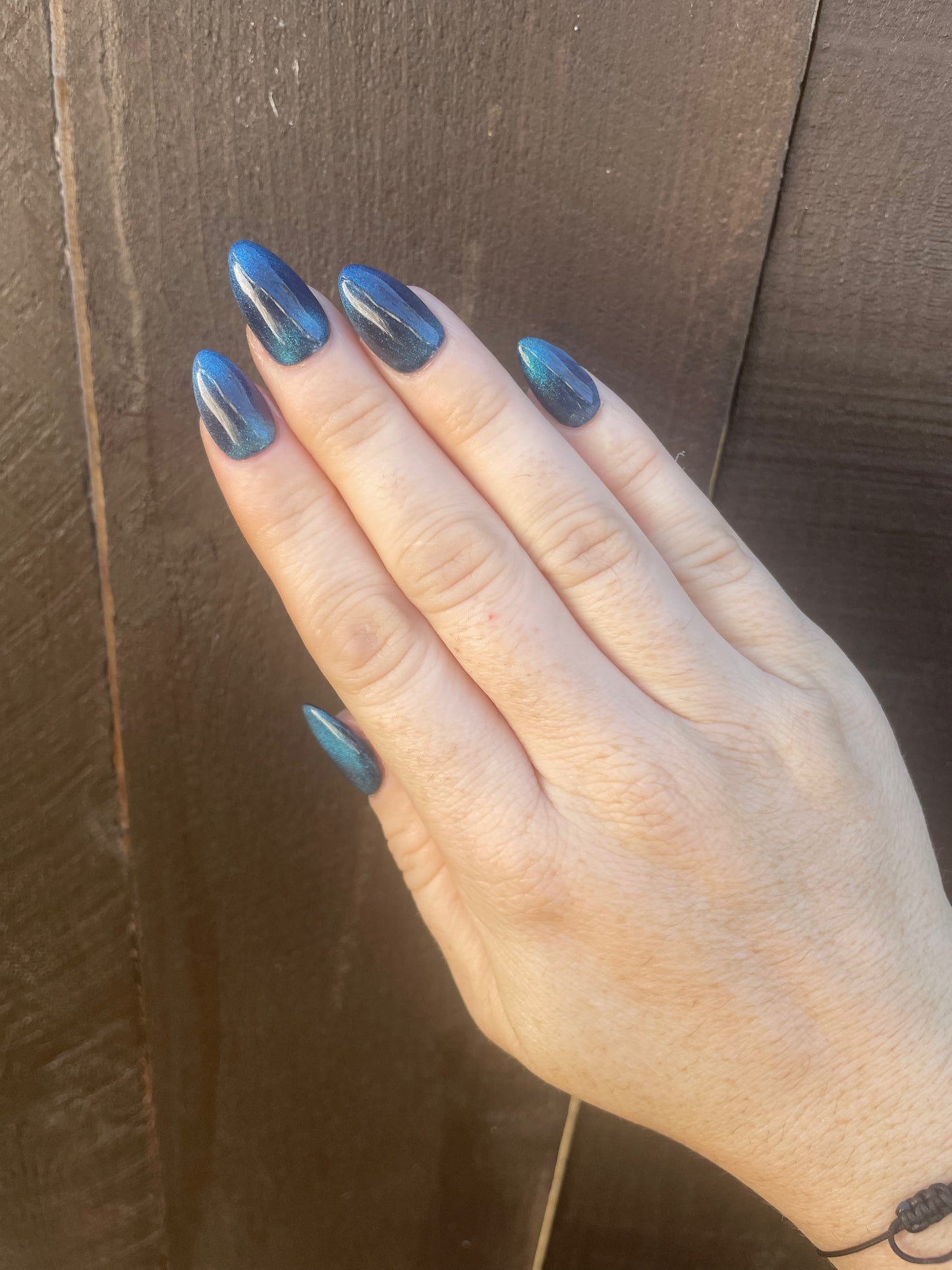 Blue Cat Eye Press-Ons