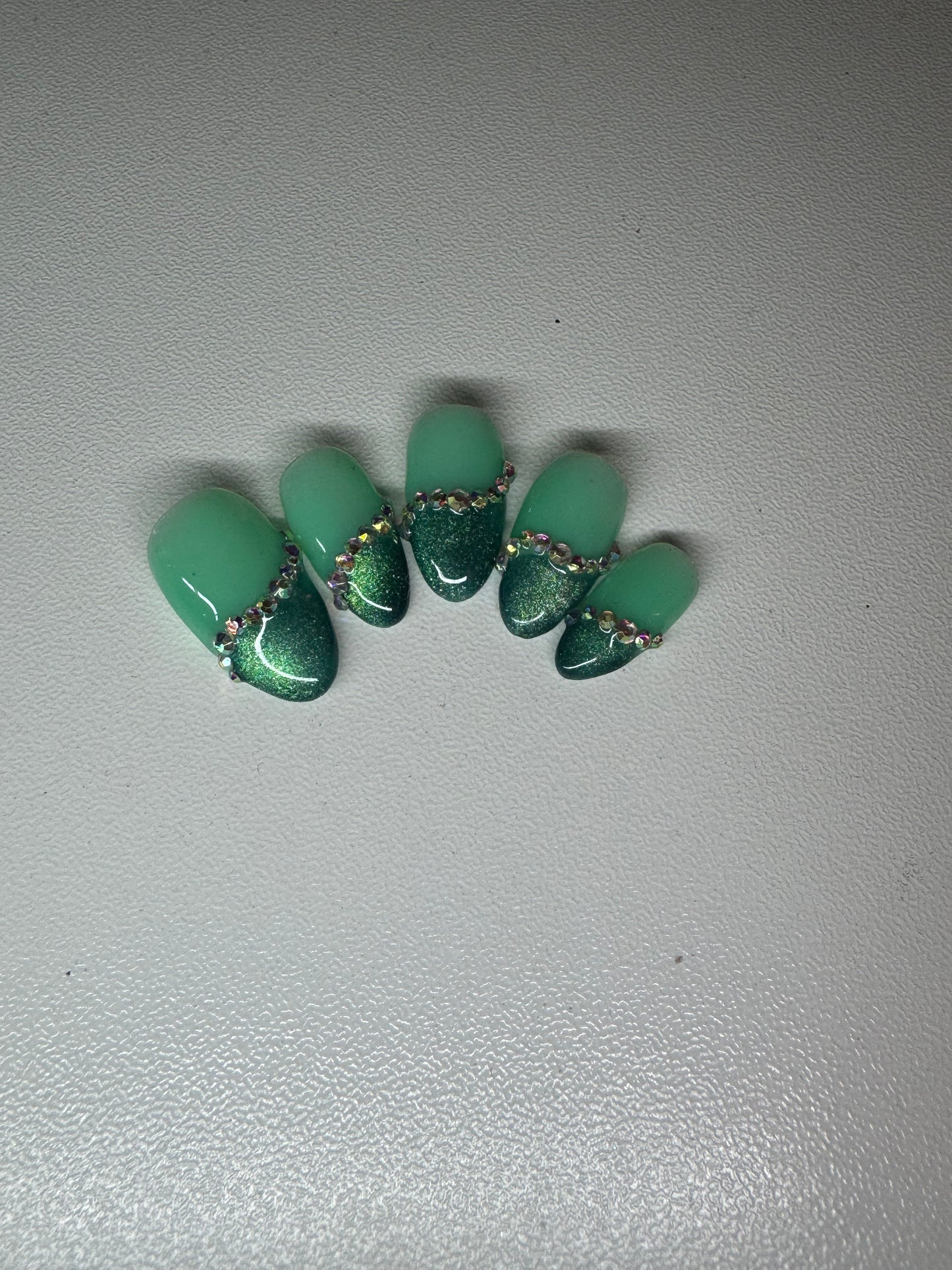 Jelly and Cat Eye with Rhinestones